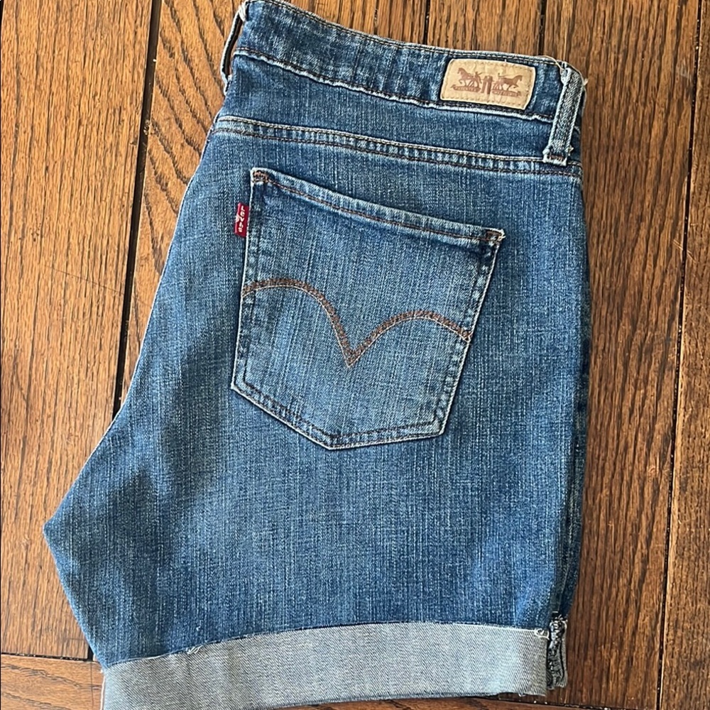 Levi's Classic Blue Jean Shorts